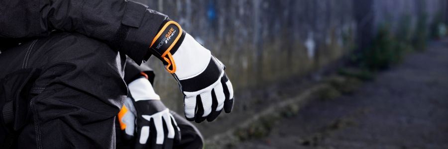 Farvekoder og størrelsesguide for handsker